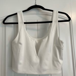 Deep V Crop Top